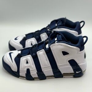 NEW Nike Air More Uptempo 96 Olympic FQ8182-100 Men's Basketball Shoes